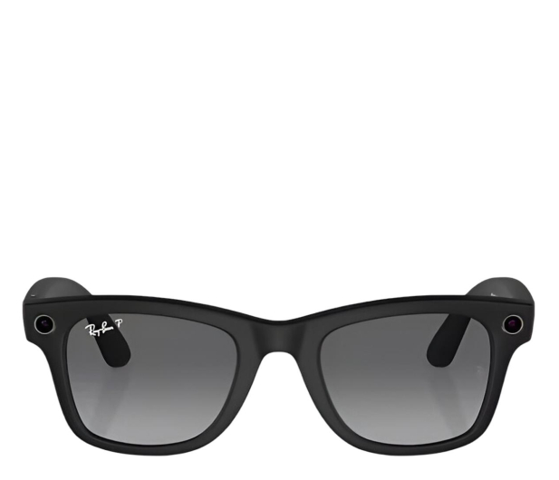 Meta Ray-Ban Wayfarer - Large Glasses (Graphite/Matte Black) - 1322492 - zdjęcie 2